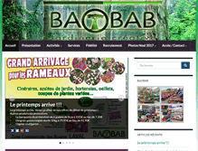 Tablet Screenshot of baobab-laval.com